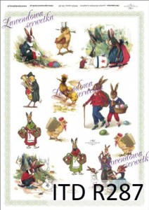 Papier ryżowy WIELKANOC R287