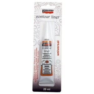 PENTART KONTURÓWKA 20 ml POMARAŃCZOWY