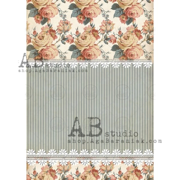 Papier ryżowy do decoupage 0403 ab studio