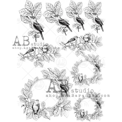 Papier do decoupage 0214