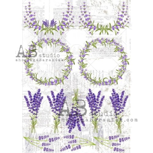 Papier do decoupage 0121