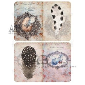 Papier ryżowy do decoupage 0565