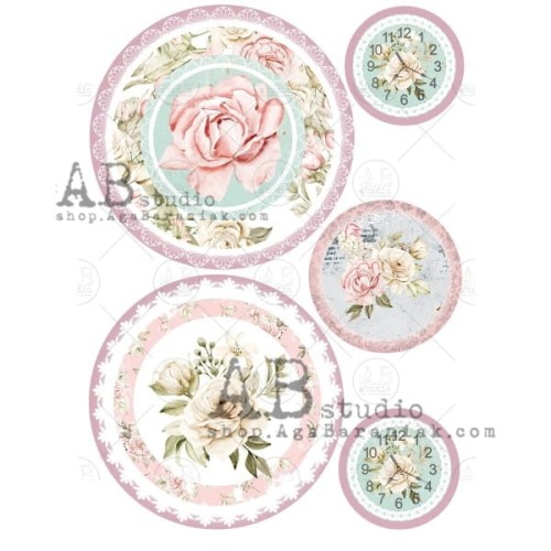 Papier ryżowy do decoupage 0531