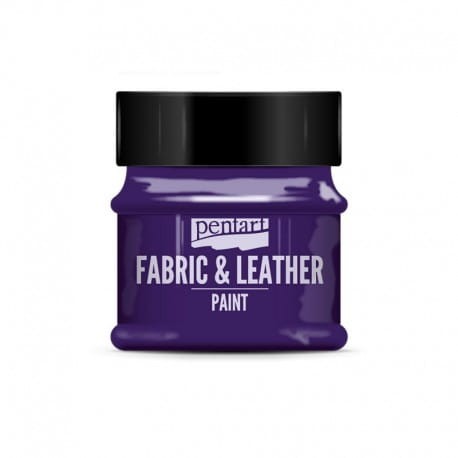 PENTART FARBA DO TKANIN I SKÓR 50ml FIOLET