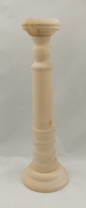 ŚWIECZNIK  toczony 42cm
