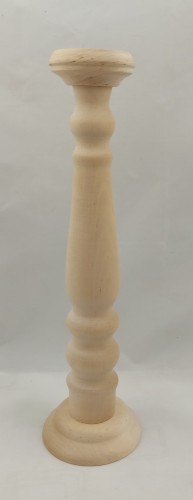 ŚWIECZNIK   toczony 36cm