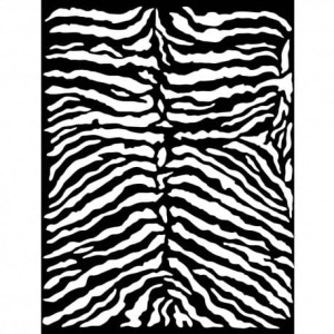 STAMPERIA SZABLON 3D 20x25 cm SAVANA MOTYW ZEBRA