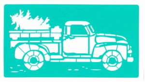 Szablon z klejem 3D 11x20 