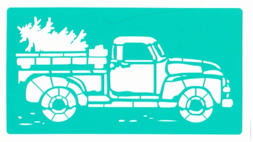 Szablon z klejem 3D 11x20 