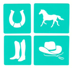 Szablon z klejem 3D 11x11 