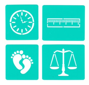 Szablon z klejem 3D 11x11  