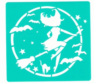 Szablon z klejem 3D 15x15,5