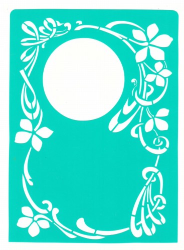 Szablon z klejem 3D A5 