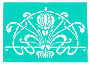 Szablon z klejem 3D A5   