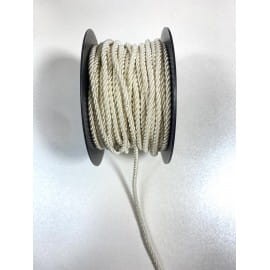 SZNUREK OZDOBNY SKRĘCONY ECRU