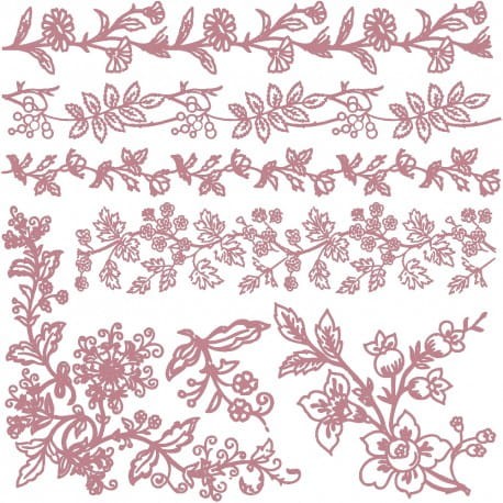 PRIMA STEMPEL AKRYLOWY MAXI 31x31 cm BOLD BRANCHES