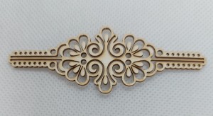 ORNAMENT BIRMATA 8X3CM