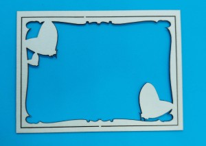 RAMKA MOTYLE BIRMATA  10X7CM