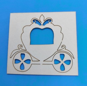 ŚLUB KARETA DZIECI BIRMATA  7X6CM