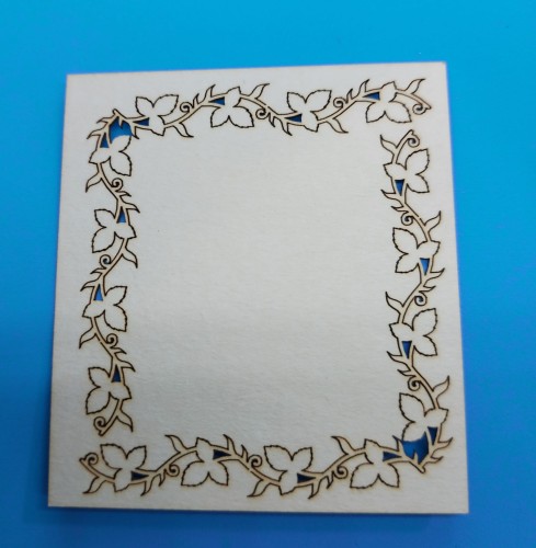 NAROŻNIKI ROŚLINY ORNAMENT  BIRMATA    8X8CM