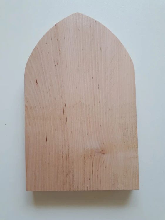 Deska stojąca z ostrołukiem 25 x 15,5 cm