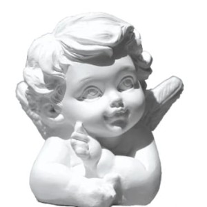 ANIOŁEK III, GŁÓWKA GIPSOWA POWERTEX