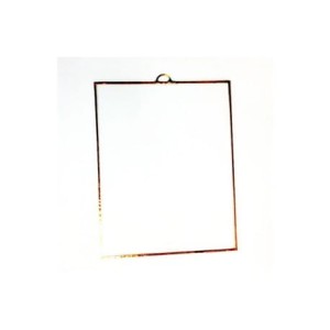 ZAWIESZKA 8x15cm PROSTOKĄTNA SZKLANA