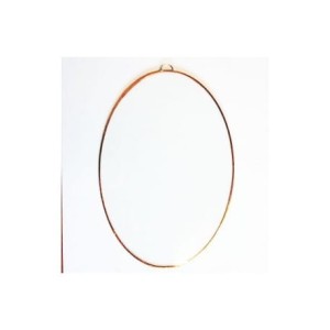 ZAWIESZKA 8x10cm OWALNA SZKLANA 