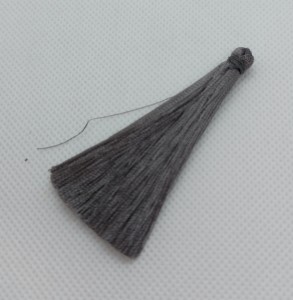 CHWOSTY DEKORACYJNE SREBRNY