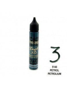 Konturówka metaliczna Dora 3D 25ml  