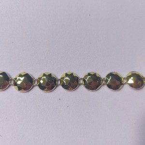 TAŚMA OZDOBNA BAROKOWE ZŁOTO