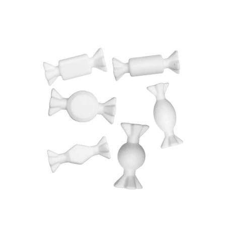CUKIEREK 9cm styropianiwy (wzór losowo wybierany)