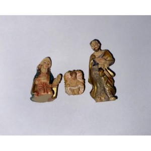 FIGURKA ŚW.RODZINA MINI 3szt