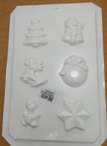 PENTART FOREMKA DO ODLEWÓW 18x29cm ŚWIĘTA