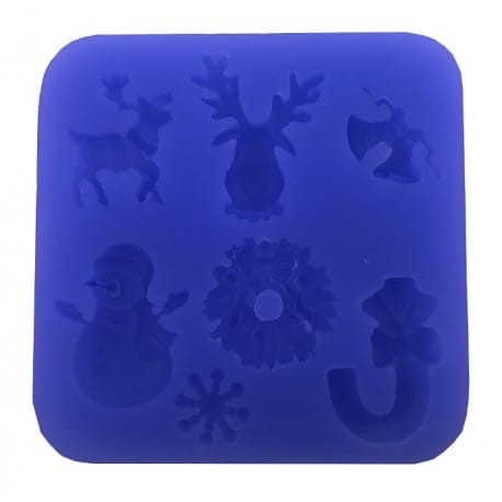 PENTART FOREMKA SILIKONOWA ZIMOWY MIX