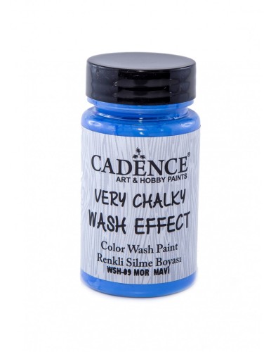 Farba kredowa Wash Effect 90ml, stalowy niebieski