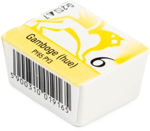 Akwarela Renesans 1,5 ml - 1/2 kostki      06. Gumiguta