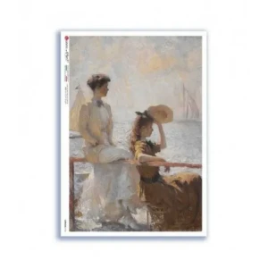 Papier ryżowy DAMY  FORMAT A3 (32X45 CM)Paper Designs (1)