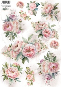 Papier ryżowy A4- Alicja 03   027