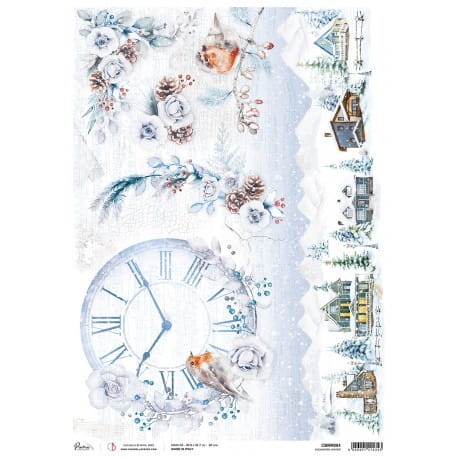 CIAO BELLA PAPIER RYŻOWY A3 ENCHANTED WINTER