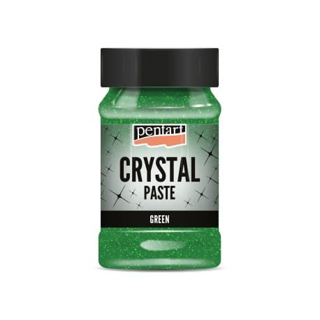 PENTART PASTA CRYSTAL 100 ml ZIELONA