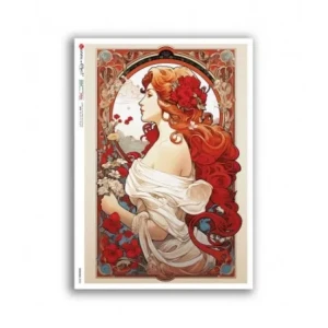 Papier ryżowy SZTUKA 0050 A4  (22,5X32 )    