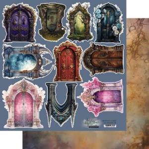 Dodatek 30,5x30,5cm Legends of the magic school -DOORS    (  25  )