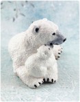 Figurka gipsowa Niedźwiedź polarny 10.jpg