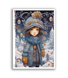 Papier ryżowy SCENA 0158A4  (22,5X32 )     