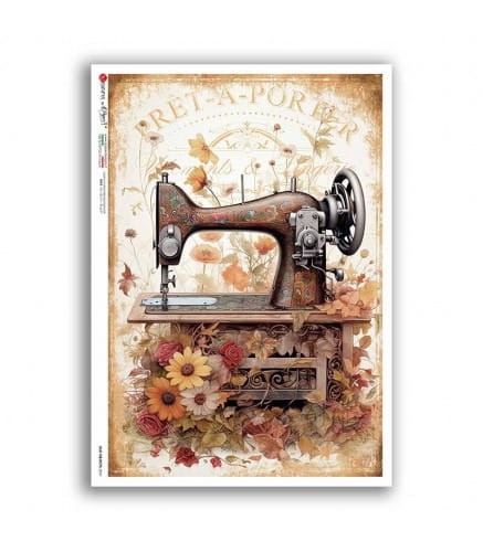 Papier ryżowy STARE PRZEDMIOTY 0041 A5 16X22  