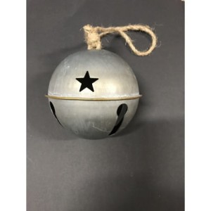 DZWONEK STALOWY KULA 12cm RUSTYKALNY