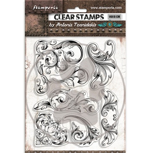 STAMPERIA STEMPEL AKRYLOWY 14x18cm SIR VAGABOND IN FANTASY