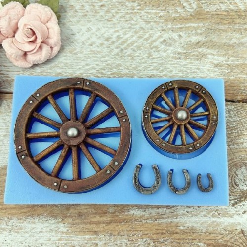 Forma silikonowa Koła wozu i podkowy 1.jpg