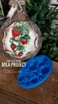 Forma silikonowa Mila Project FMP072 - „Succulent Strawberries”